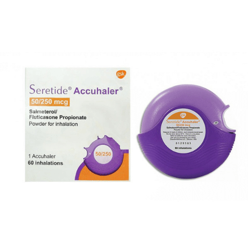 Seretide Accuhaler 50Mcg/250Mcg (Seroflo)